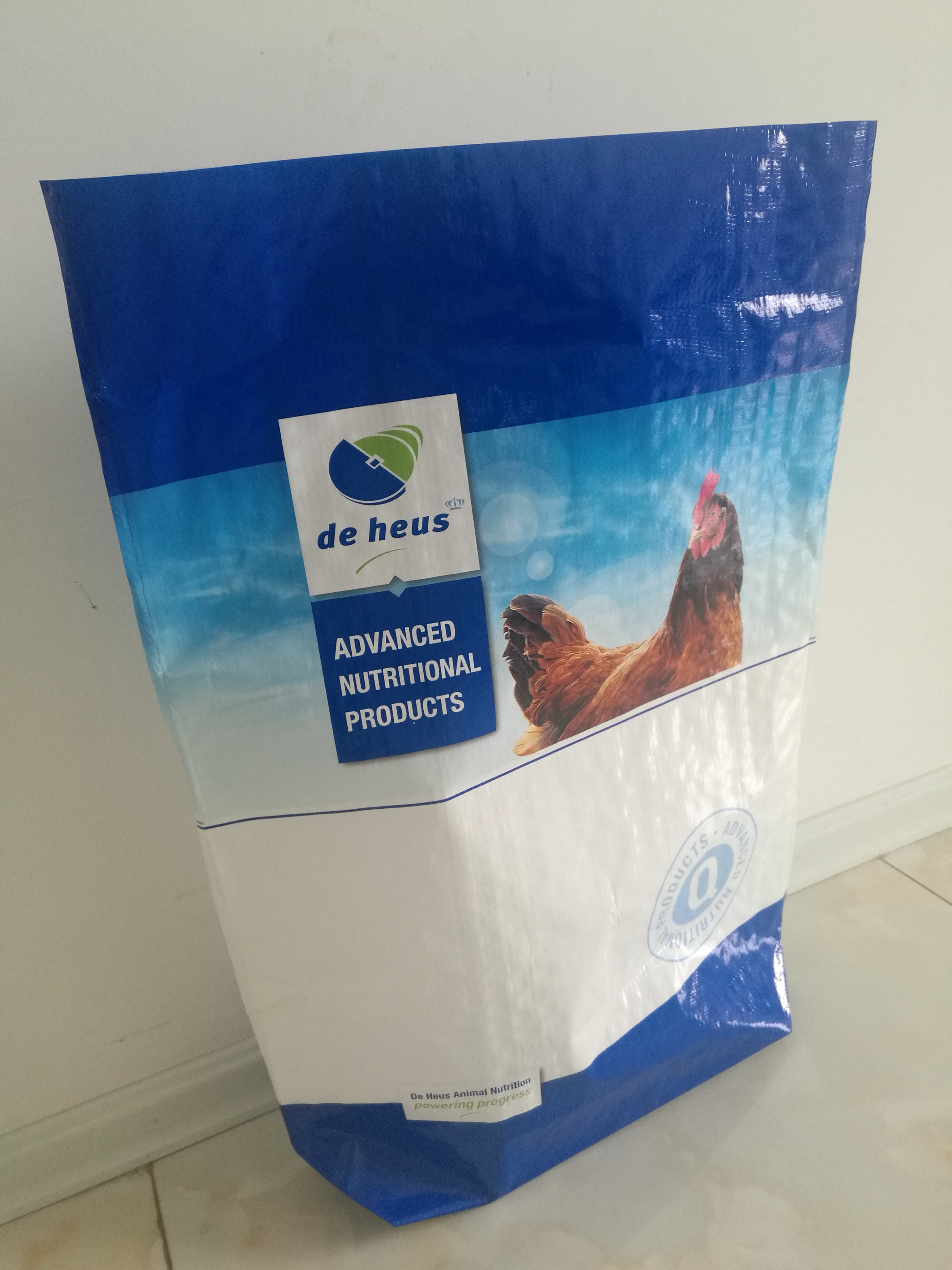 50kg Polypropylene Woven grain poultry feed plastic bags