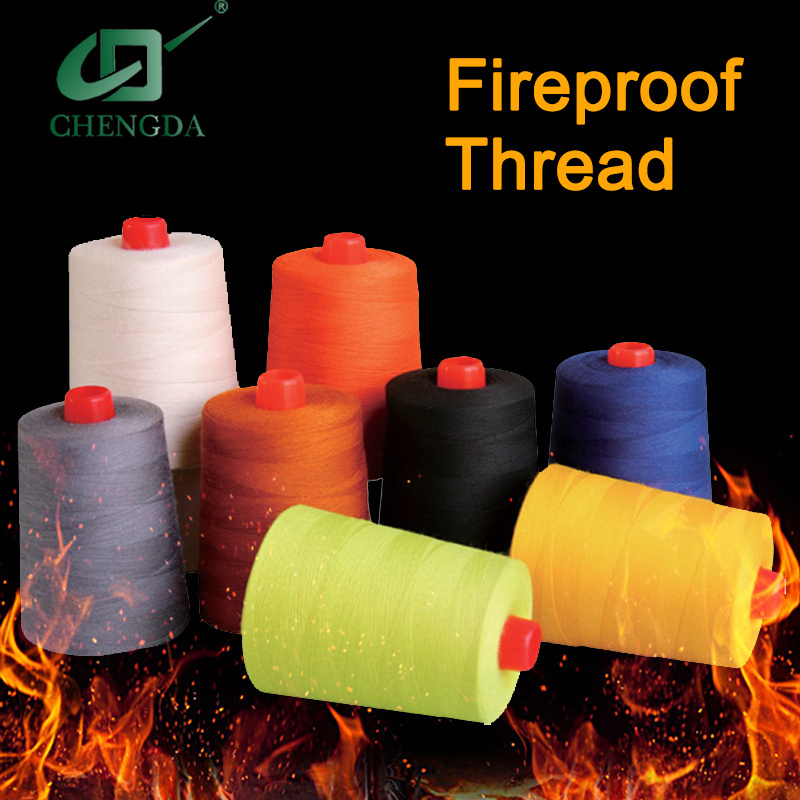 Hot sale Fireproof Sewing Thread TEX30 100% resistant aramid fire retardant thread for Sewing clothes