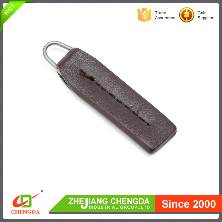 CHENGDA Best Selling Items Luggage Zipper Leather Slider And Puller