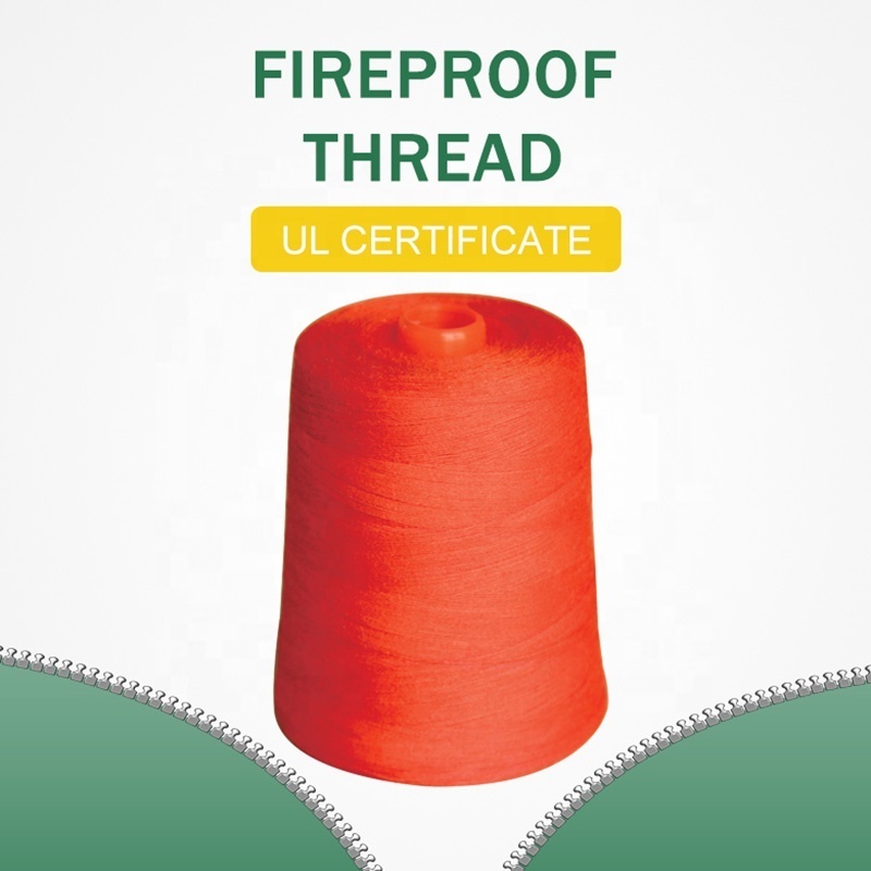 Wholesale Fireproof Sewing Thread TEX40 5000 meters 100% resistant aramid fire-retardant thread for Sewing clothes