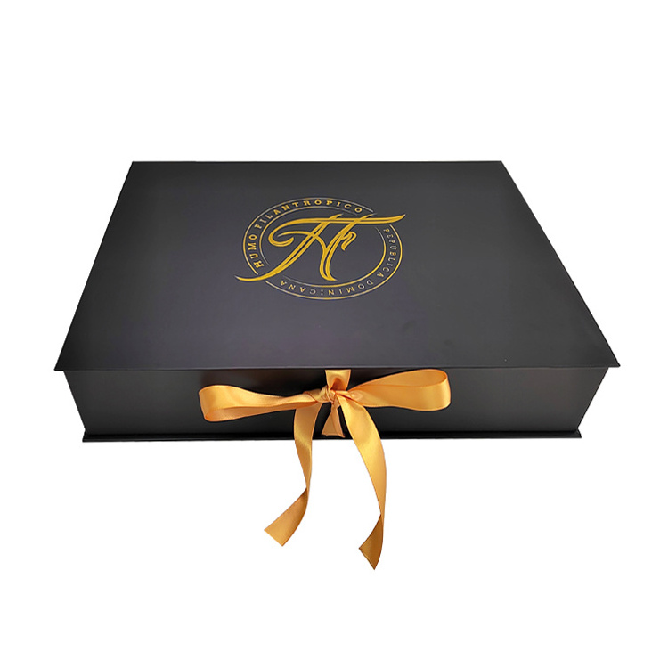 2024 New Custom Logo Luxury Ribbon Hair Extension Box Wig Packaging Magnetic Foldable Silk Satin Lined Gift Boxes