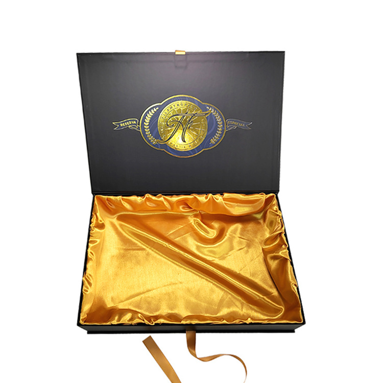 2024 New Custom Logo Luxury Ribbon Hair Extension Box Wig Packaging Magnetic Foldable Silk Satin Lined Gift Boxes