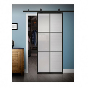 Modern strong thermal broken aluminium narrow frame large glass lift and slide sliding doors