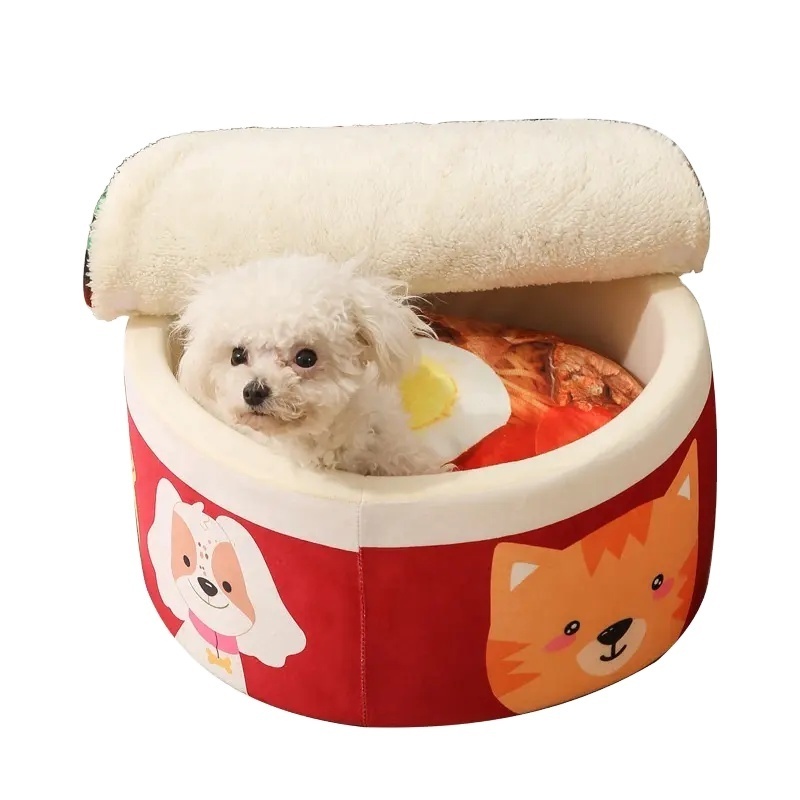 New ramen instant kimichi noodles other pet beds luxury japanese style washable pet bed