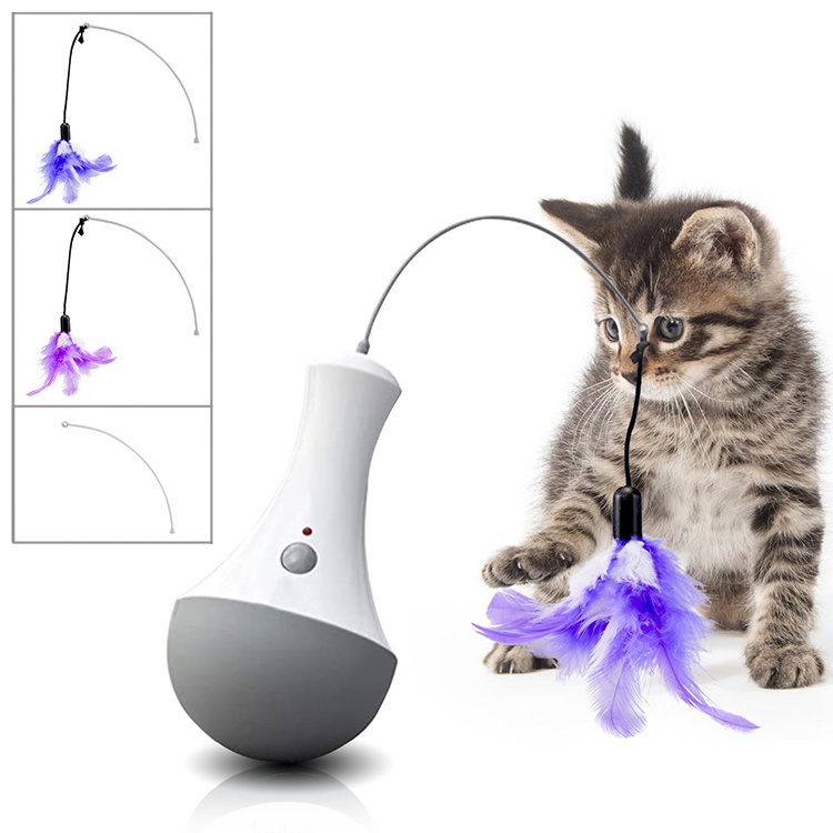 DOEL Mascotas Pet Products 2024 Cat Tumbler Interactive Smart Toy for Indoor Cats Enhances Pet Interaction & Movement