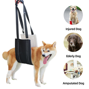 Pet Dog Hind Leg Support Harness Full Body Support & Recovery Sling Portable Dog Sling for Hind Legs Pet Dog Lift Harness