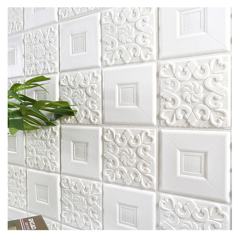 Brick Design Living Room Self Adhesive wall panels 3D Wallpaper Home Decoration  Pe Foam Wall Sticker