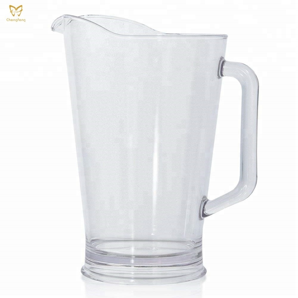 Restaurant Style 1100ml Water Glass Jug Beer Pitcher For Bar For Pubs Beer Stein