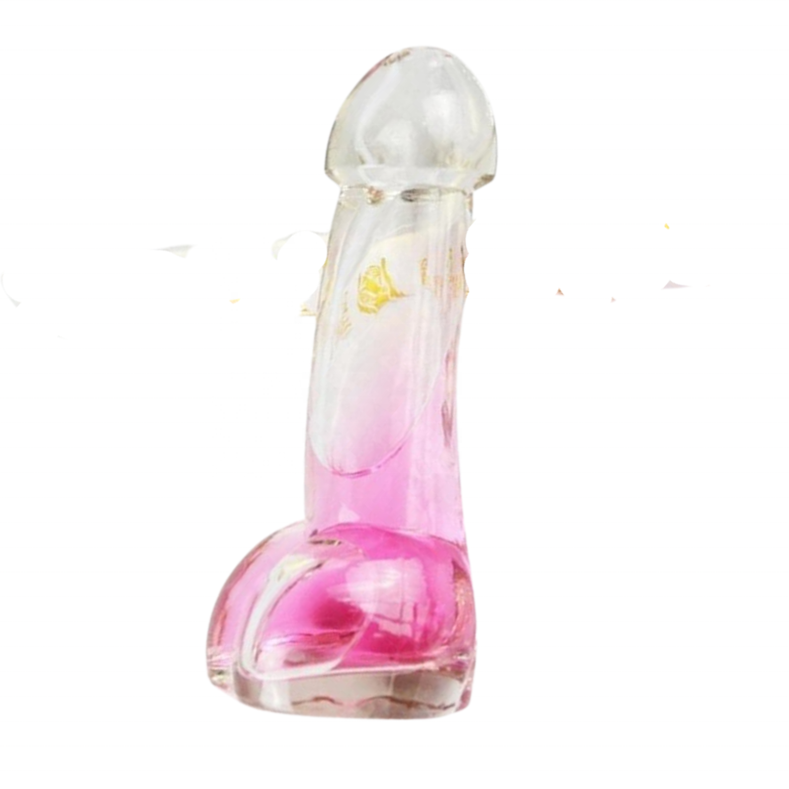 Unique Dick Shaped Penis Shaped High Borosilicate Glass Creative Party Cups Cocktail Glass With Straw For Bar