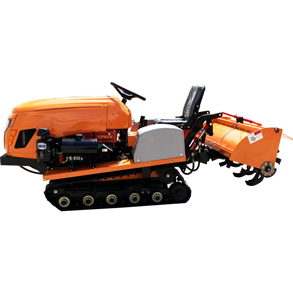 Diesel Farm Garden Rotary Tiller Mini Crawler Tractor 35hp Rc Engine Kubota Tractor with Power Tiller Engine Snow Engine