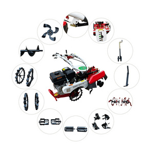 factory supply cheap Diesel Power rotary mini tiller cultivator spare parts