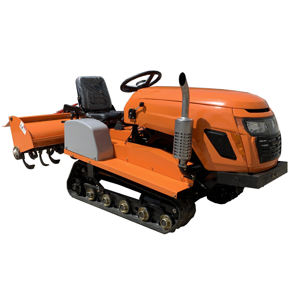 Diesel Farm Garden Rotary Tiller Mini Crawler Tractor 35hp Rc Engine Kubota Tractor with Power Tiller Engine Snow Engine