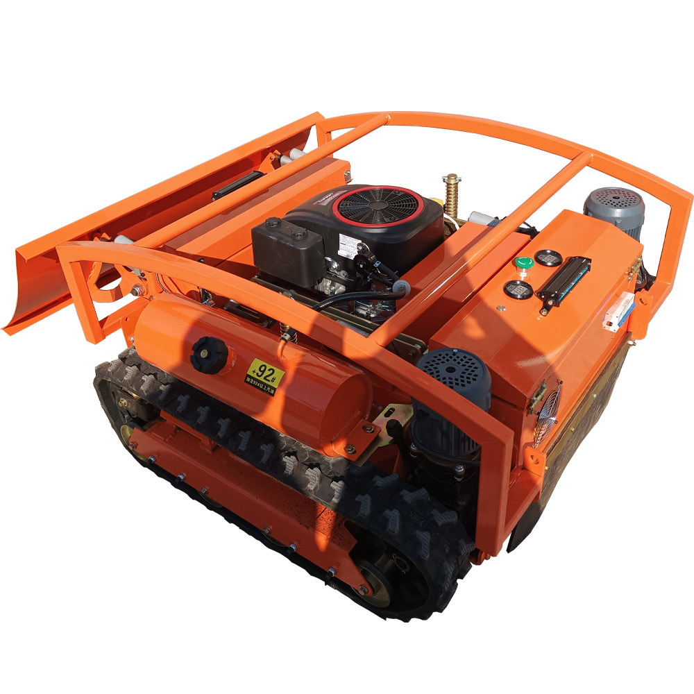 Remote Control Garden Crawler Lawn Mower Small Lawn Mower For Wasteland Mower On Road Slope