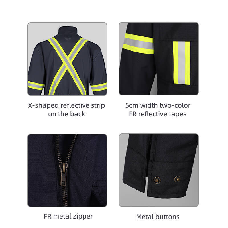 Nomex Coverall Fire Retardant Fire Resistant Clothing