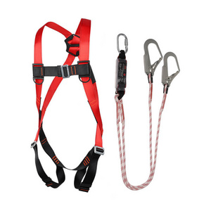 Full Body Harness Work with Positioning Belt Safety Harness Double Hook