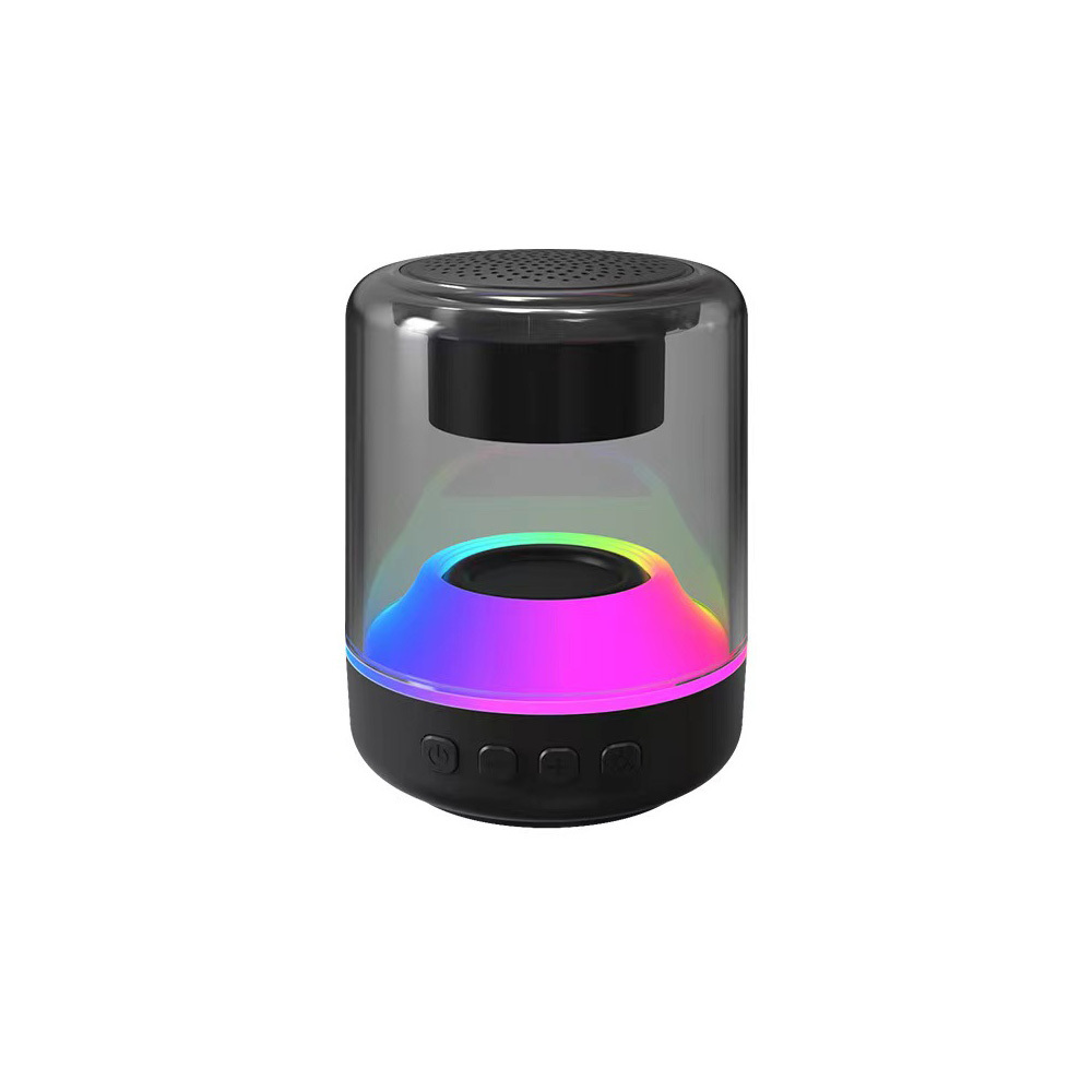 Wholesale 5w color rgb led light gaming bluetooth speaker usb rechargeable portable mobile phone wireless mini speaker