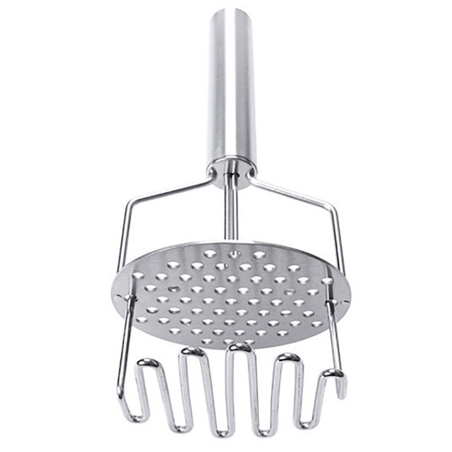 Best Good Sale Kitchen Potato Masher Heavy Duty Potato Stainless Steel Masher For Beans Avocados Eggs Potato Masher