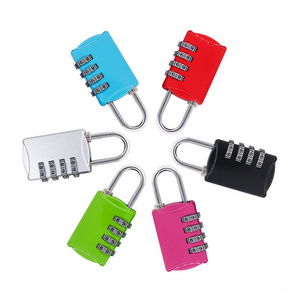 4 Digit Small Combo Locks Luggage Number Locks Outdoor Waterproof Padlock Combination Lock