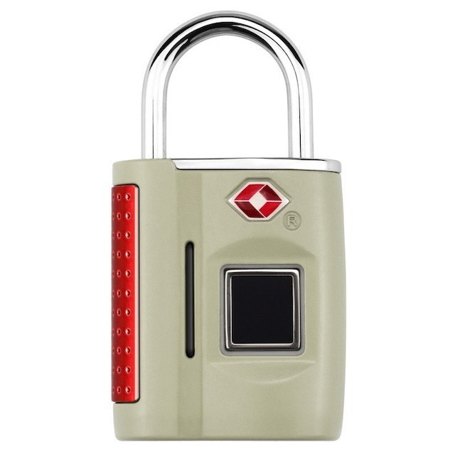 TSA Locker Lock Fingerprint Padlock for Gym Locker Gate Door School Fingerprint Bluetooth Combination Lock