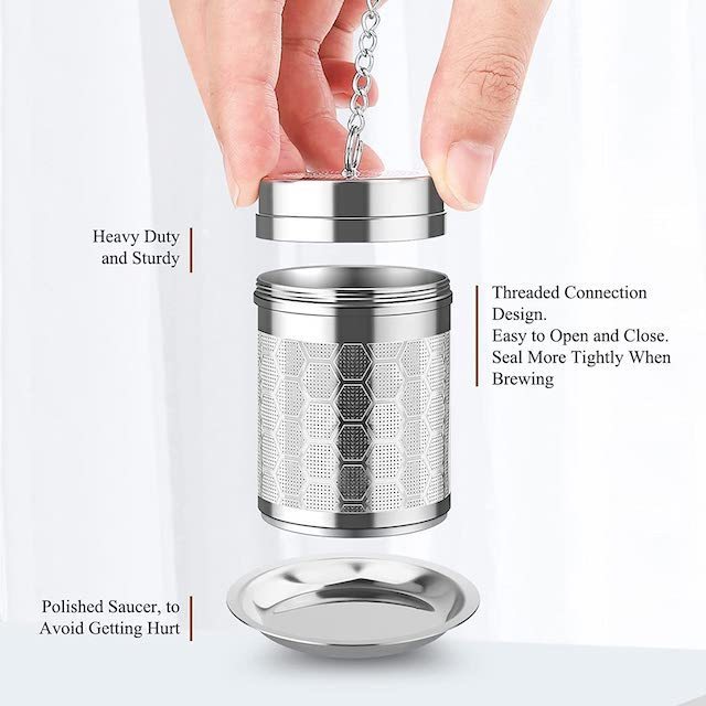 Factory Wholesale Steeper Tea For Loose Stainless Steel Tea Infuser