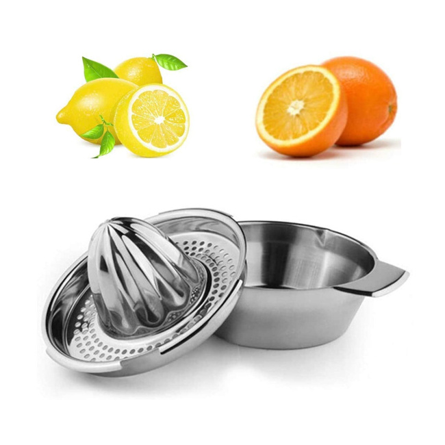 Custom Design 350ml Orange Lemon Squeezer Press Manual Juicer Stainless Steel