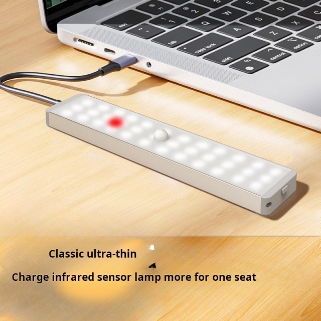 Led Closet Light 36Leds Usb Rechargeable Motion Sensor Light With Remote Control Wireless Stick-Anywhere Night Safe Light Bar