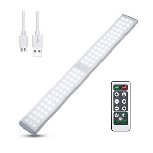 New Super Bright Rechargeable Closet Light 80 Led Motion Sensor Under Counter 2500Mah Cordless Magnetic Lamp Stick On Anywhere