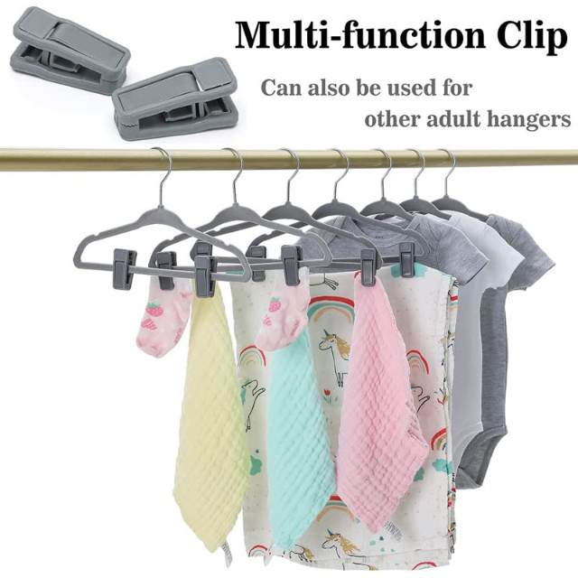 Multi-functional Storage and Organisation Flocking Clothes Rack ABC Non-slip Plastic Baby Children Drying Racks