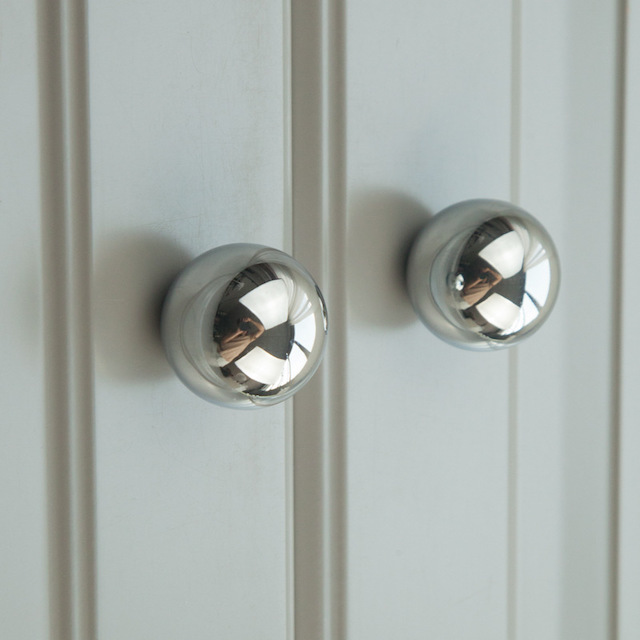 Round Solid Brass Pulls Antique Cabinet Drawer Small Handles Wardrobe Door Handles Knobs