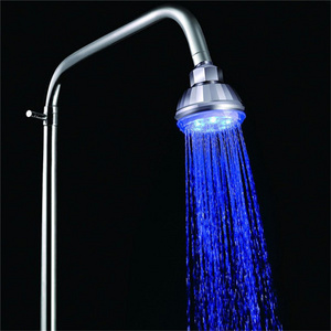 LED Shower Head Color Changing Adjustable Automatic 7 Colors Home Bathroom LED Shower Light