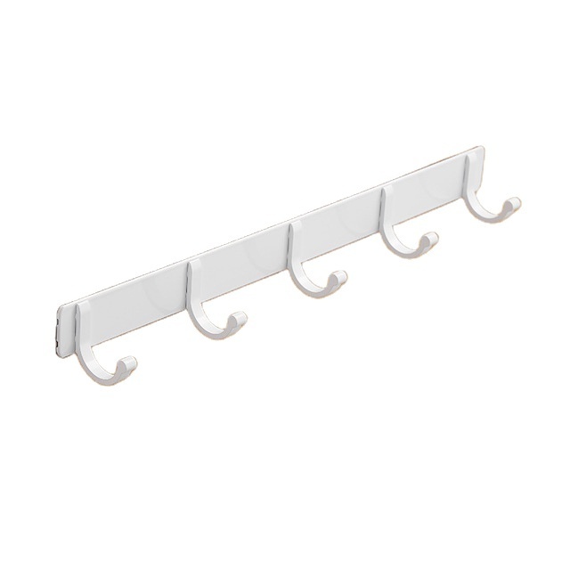 CUSTOM Design White Heavy Duty Metal Hanger Rack Wall Mounted For Hanging Coat Hooks