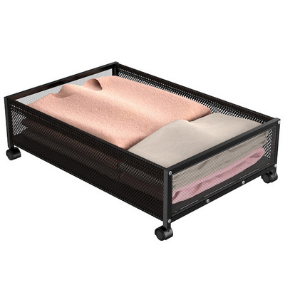 Professional Manufacture Rolling Under Bed Storage Containers with Wheels and Lid for Clothes Toys Books Under Bed Storage