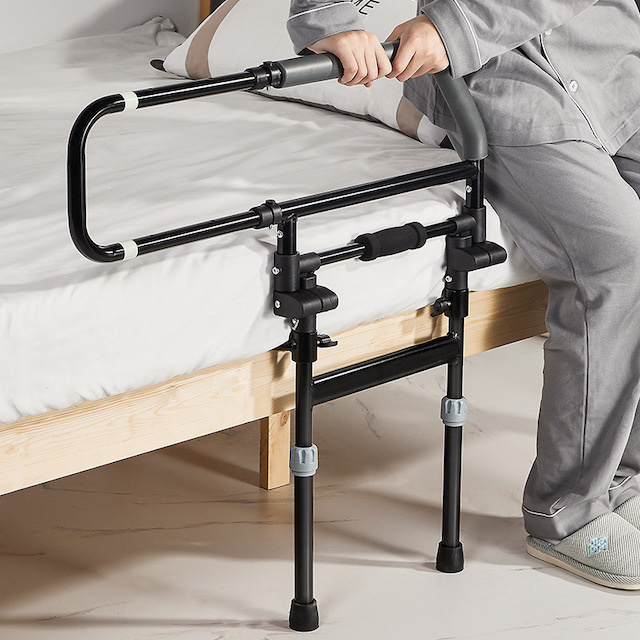 Bed Railings with Non-Slip Handle for Seniors & Surgery Patients The Cane Fits Any Bed Elderly Adults Safety Bed Rails