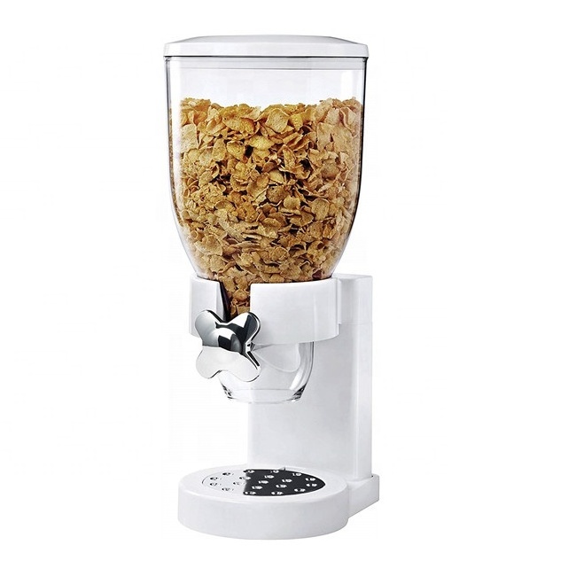 Hot Sale 5L Indispensable Dry Food Dispenser, Single Control Cereal Food Dispenser