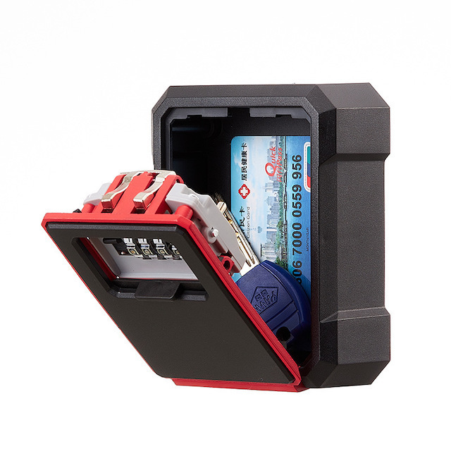 Best Selling Key Storage Box Large Capacity Wall Mounted Resettable Key Lock Box 4-Digit Combination Lock Box