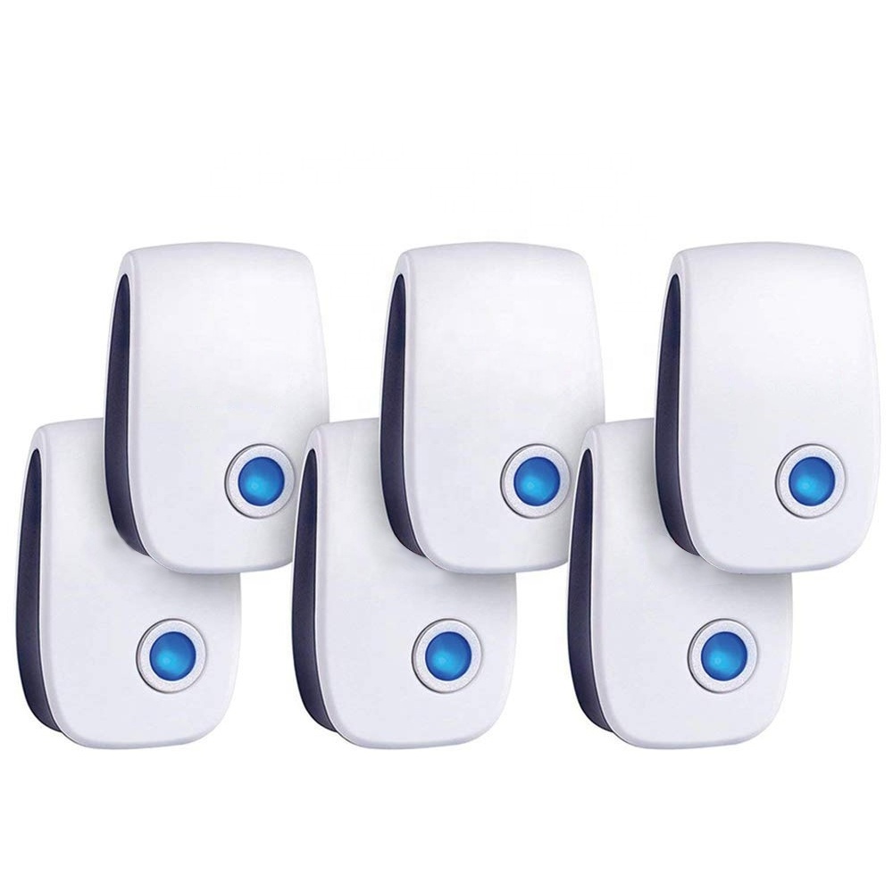 1 2 4 6 Pack Custom Ultrasonic Pest Repeller Plug in, Pest Control Repellent Mice Mosquito Pest Repeller