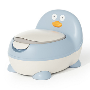 Portable Baby Potty and Trainer Seat Cute Cartoon Kid Potty Non-Slip Child Potty Toilet Training Seat