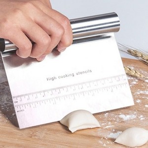 Baking Pastry Stainless Steel Spatulas Pizza Dough Scraper