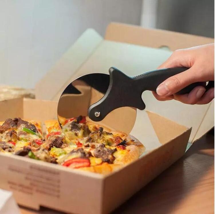 Top quality multifunction 430 stainless steel Pizza wheel cutter