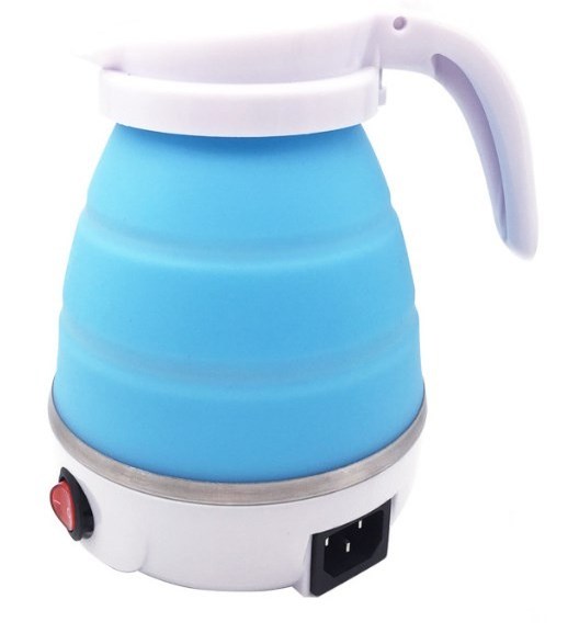 Silicone Travel Foldable Water Heater Jug Collapsible Mini Portable Electric Kettle