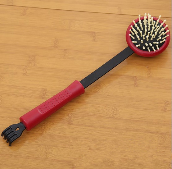 New design soft massage hammer with plastic hand back scratcher