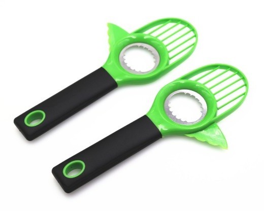 Wholesale Hot Sale New Product Kitchenware Tool avocado slicer 3 in 1 and avocado cutter