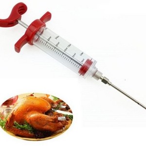 Low Moq  Plastic Seasoning Sauce Meat Marinade Injector/Syringe