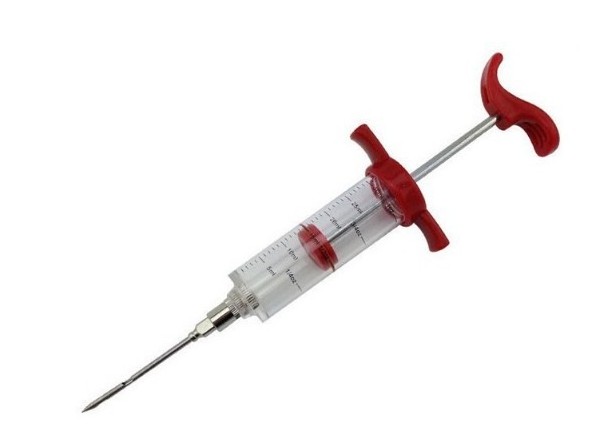 Low Moq  Plastic Seasoning Sauce Meat Marinade Injector/Syringe