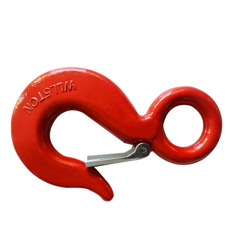 Drop Forged G80 US Type Clevis Sling hook with cast safety latch