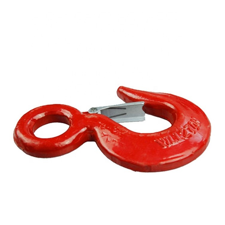 Drop Forged G80 US Type Clevis Sling hook with cast safety latch