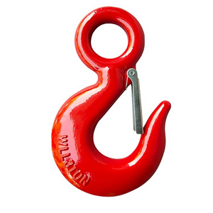 Drop Forged G80 US Type Clevis Sling hook with cast safety latch