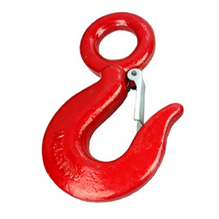 Drop Forged G80 US Type Clevis Sling hook with cast safety latch