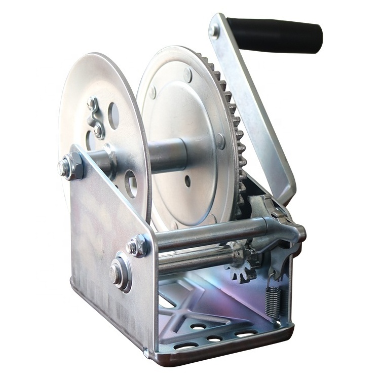 Stainless steel High Quality 1200 LB Size Lift 300 kg Hand Winch Self-locking Boat Anchor Winch