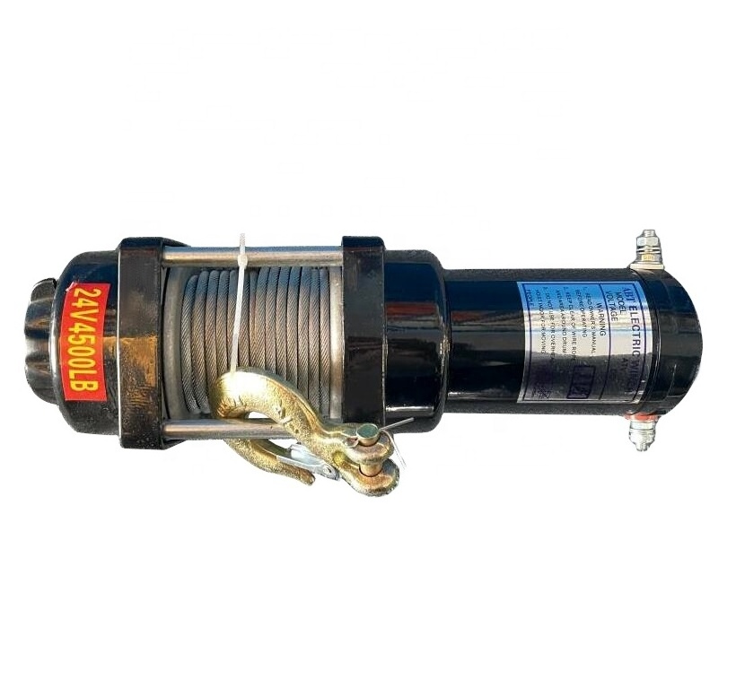 24v 12000lb 24m for truck crane 4X4 ATV UTV  electric winch